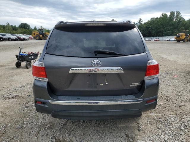 5TDBK3EH5CS105699 - 2012 TOYOTA HIGHLANDER BASE رمادي صورة 6