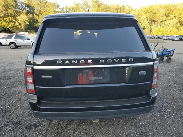 SALGS2EF9GA251131 - 2016 LAND ROVER RANGE ROVE SUPERCHARGED BLACK photo 6