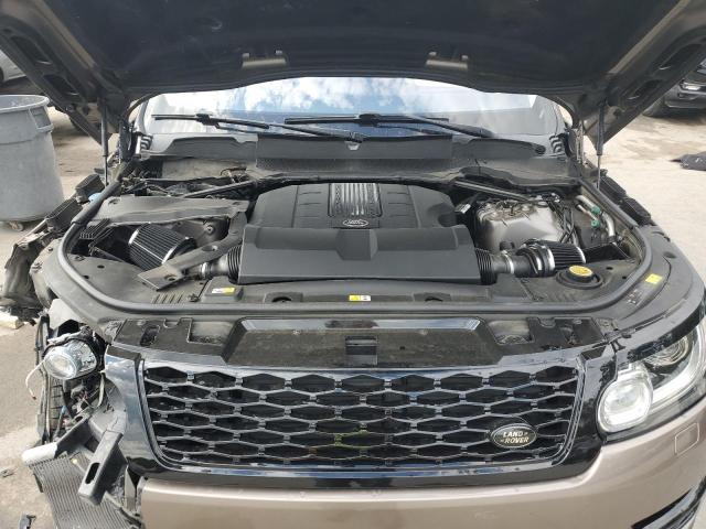 SALWR2FV1HA154701 - 2017 LAND ROVER RANGE ROVE HSE BROWN photo 12