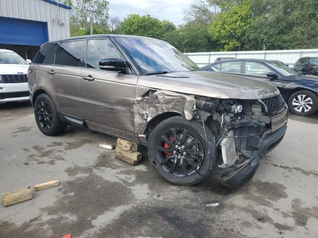 SALWR2FV1HA154701 - 2017 LAND ROVER RANGE ROVE HSE BROWN photo 4