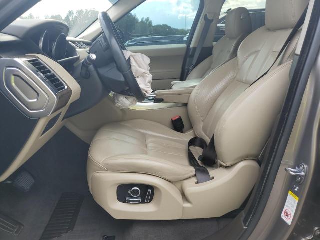 SALWR2FV1HA154701 - 2017 LAND ROVER RANGE ROVE HSE BROWN photo 7