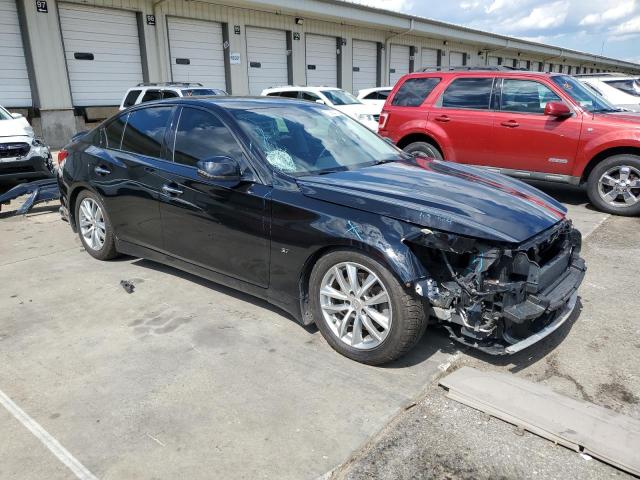 JN1BV7AR7FM414395 - 2015 INFINITI Q50 BASE BLACK photo 4