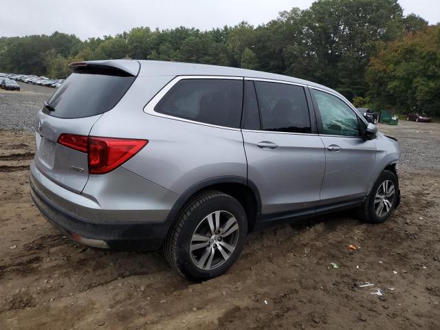 5FNYF6H50JB049156 - 2018 HONDA PILOT EXL SILVER photo 3