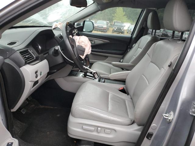 5FNYF6H50JB049156 - 2018 HONDA PILOT EXL SILVER photo 7