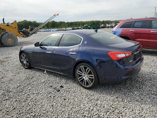 ZAM57YTA6J1269504 - 2018 MASERATI GHIBLI S Blau Foto 2