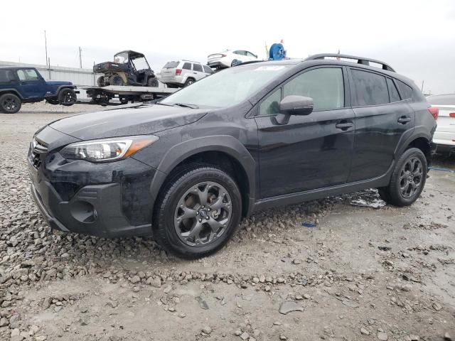 JF2GTHSC0MH390554 - 2021 SUBARU CROSSTREK SPORT BLACK photo 1