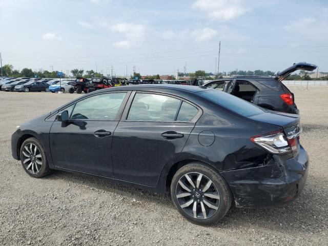 19XFB2F93FE279952 - 2015 HONDA CIVIC EXL BLACK photo 2