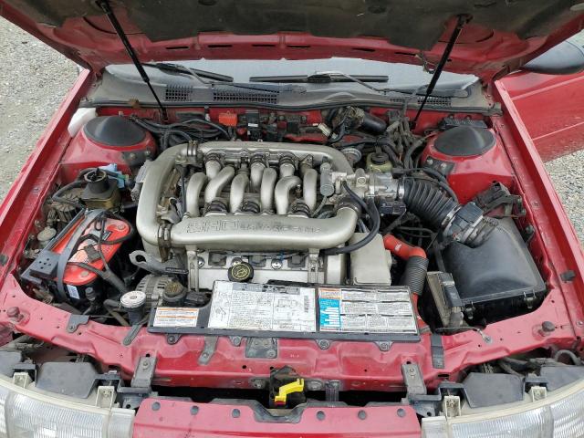 1FALP54Y9NA187560 - 1992 FORD TAURUS SHO RED photo 11