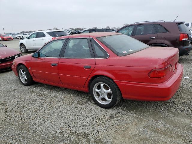 1FALP54Y9NA187560 - 1992 FORD TAURUS SHO RED photo 2