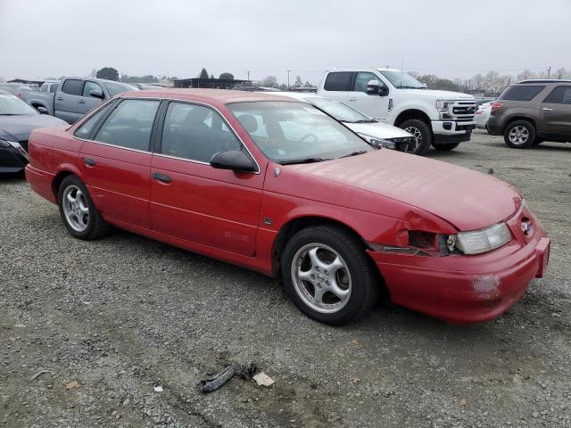 1FALP54Y9NA187560 - 1992 FORD TAURUS SHO RED photo 4