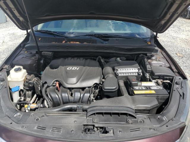 KNAGN4A79B5116805 - 2011 KIA OPTIMA EX BURGUNDY photo 11