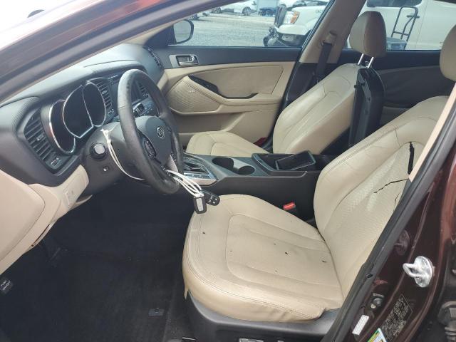 KNAGN4A79B5116805 - 2011 KIA OPTIMA EX BURGUNDY photo 7