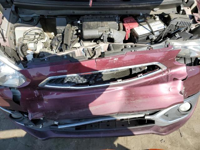 ML32A4HJ4KH008720 - 2019 MITSUBISHI MIRAGE SE PURPLE photo 11