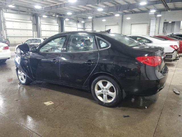 KMHDU4AD5AU021446 - 2010 HYUNDAI ELANTRA BLUE BLACK photo 2