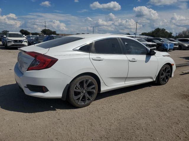 19XFC2F86KE034478 - 2019 HONDA CIVIC SPORT WHITE photo 3