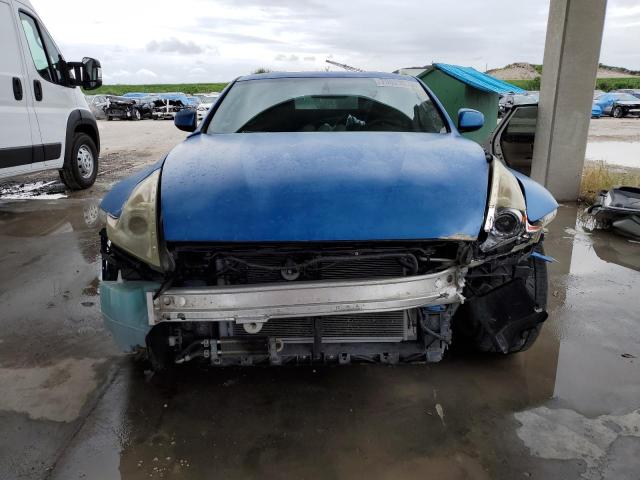 JN1AZ4EH8AM503028 - 2010 NISSAN 370Z BLUE photo 5