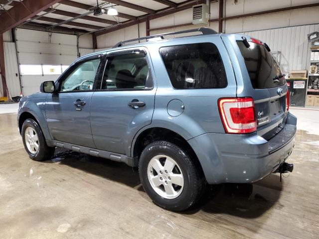 1FMCU9DG2BKA76092 - 2011 FORD ESCAPE XLT BLUE photo 2