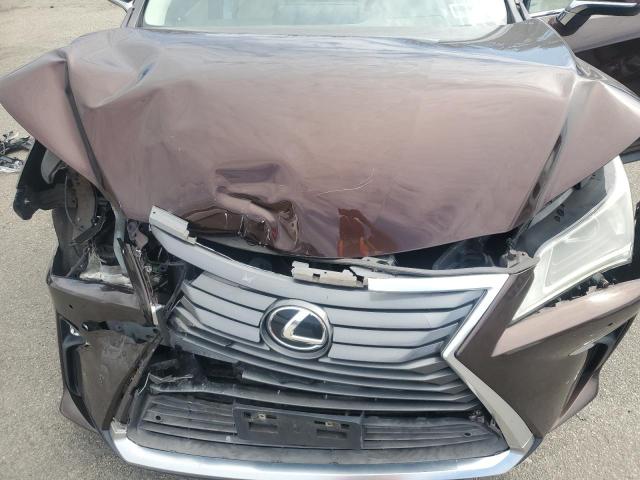 2T2BZMCAXGC048658 - 2016 LEXUS RX 350 BASE BROWN photo 12