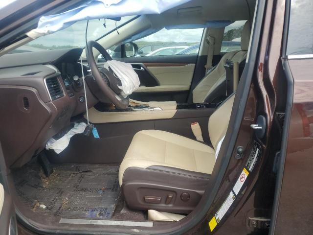 2T2BZMCAXGC048658 - 2016 LEXUS RX 350 BASE BROWN photo 7