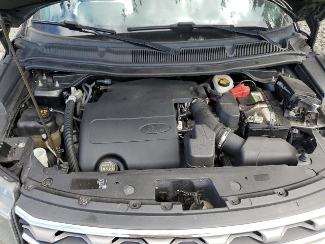 1FM5K8D87HGE01851 - 2017 FORD EXPLORER XLT ნაცრისფერი ფოტო 12