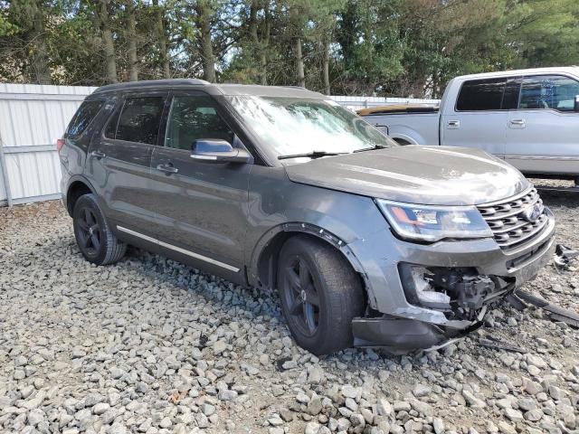 1FM5K8D87HGE01851 - 2017 FORD EXPLORER XLT ნაცრისფერი ფოტო 4