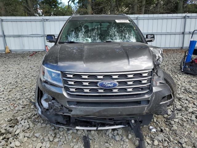 1FM5K8D87HGE01851 - 2017 FORD EXPLORER XLT ნაცრისფერი ფოტო 5