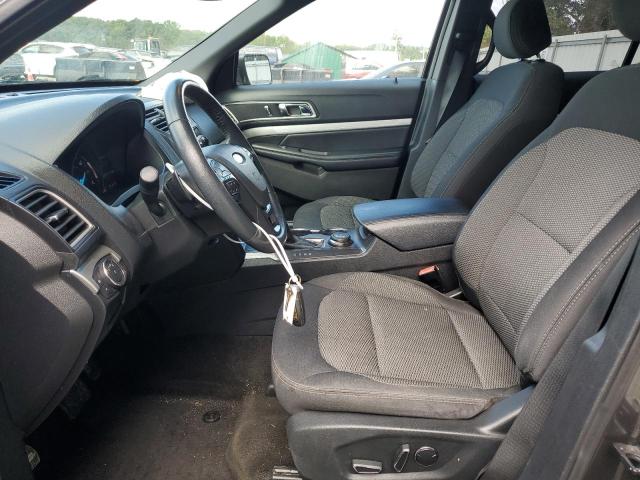 1FM5K8D87HGE01851 - 2017 FORD EXPLORER XLT ნაცრისფერი ფოტო 7