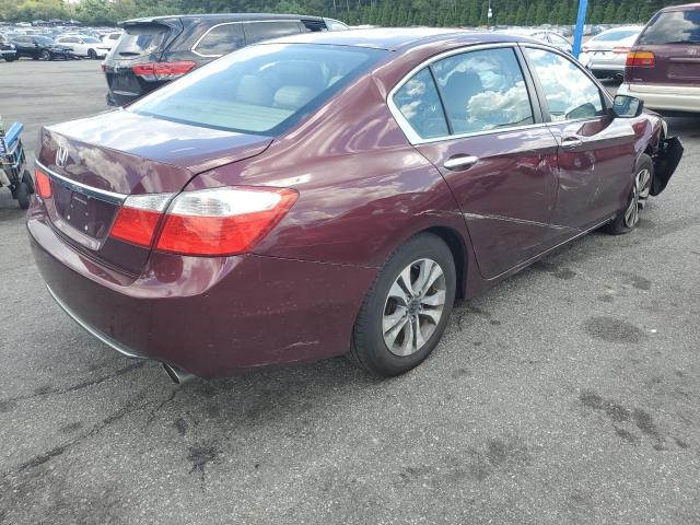 1HGCR2F33FA135655 - 2015 HONDA ACCORD LX Қызыл фото 3