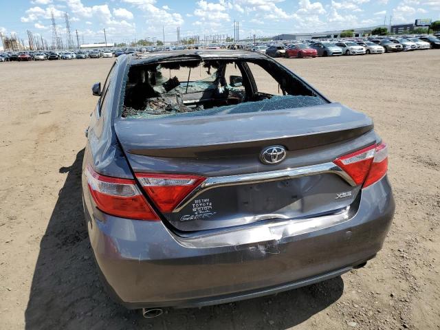 4T1BK1FK5HU031567 - 2017 TOYOTA CAMRY XSE GRAY photo 6
