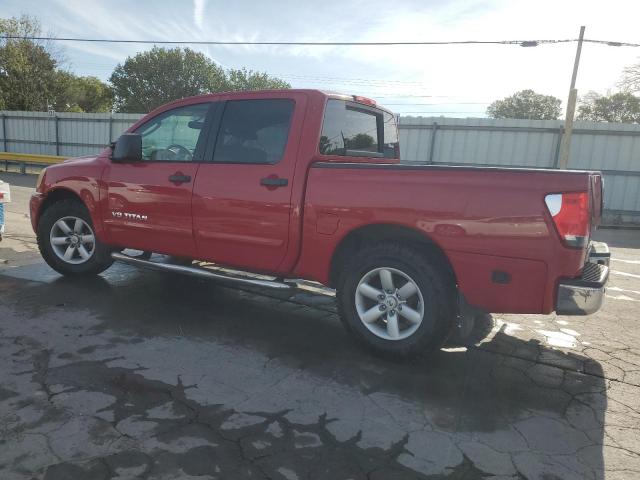 1N6BA0ED3BN310020 - 2011 NISSAN TITAN S RED photo 2