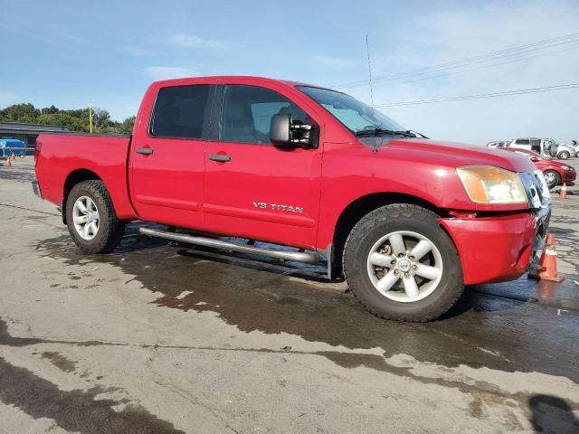 1N6BA0ED3BN310020 - 2011 NISSAN TITAN S RED photo 4