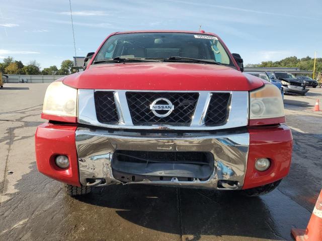 1N6BA0ED3BN310020 - 2011 NISSAN TITAN S RED photo 5