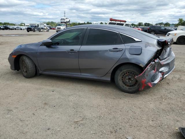 2HGFC2F7XLH004589 - 2020 HONDA CIVIC EX GRAY photo 2