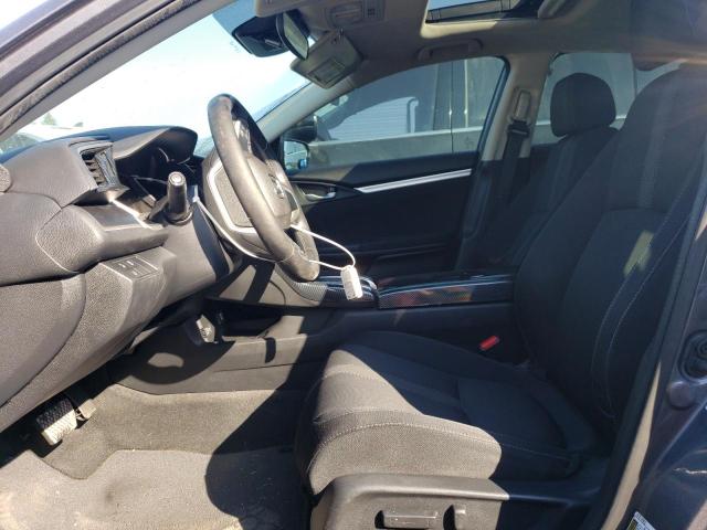 2HGFC2F7XLH004589 - 2020 HONDA CIVIC EX GRAY photo 7