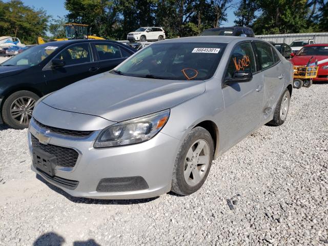 1G11A5SA4GF111722 - 2016 CHEVROLET MALIBU LIM LS SILVER photo 2