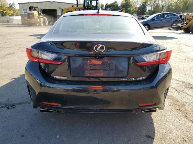 JTHSE5BC9H5008397 - 2017 LEXUS RC 350 BLACK photo 6