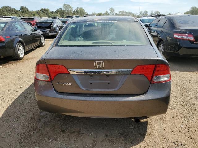 19XFA1F86AE019011 - 2010 HONDA CIVIC EX GRAY photo 6