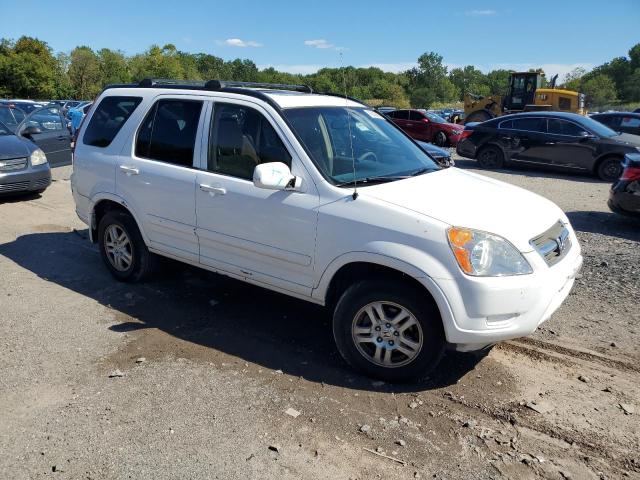 JHLRD78864C010182 - 2004 HONDA CR-V EX WHITE photo 4