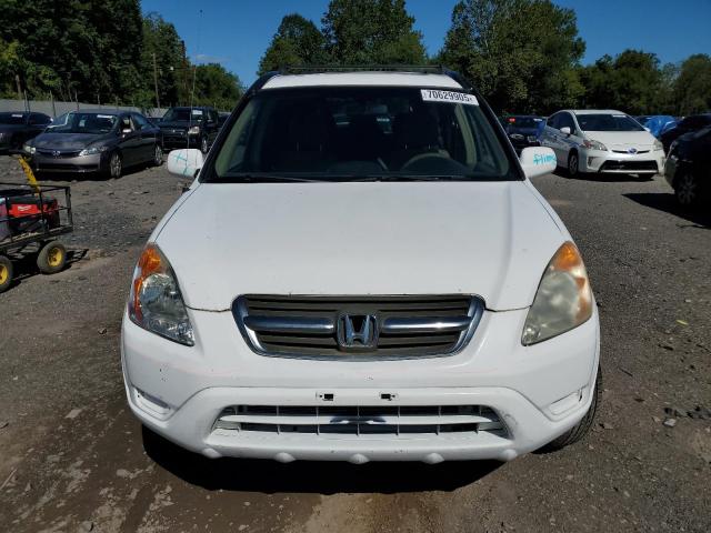 JHLRD78864C010182 - 2004 HONDA CR-V EX WHITE photo 5