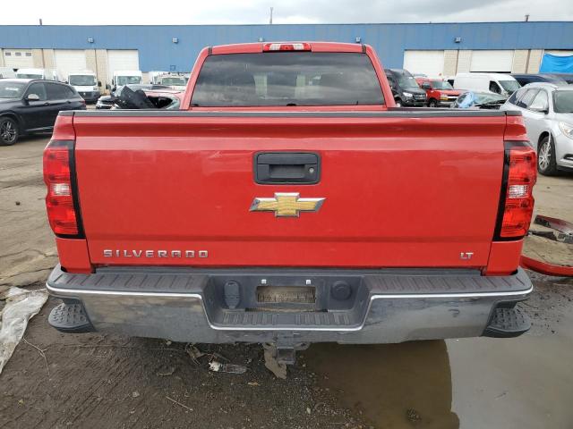 1GCVKREC8FZ300882 - 2015 CHEVROLET SILVERADO K1500 LT RED photo 6