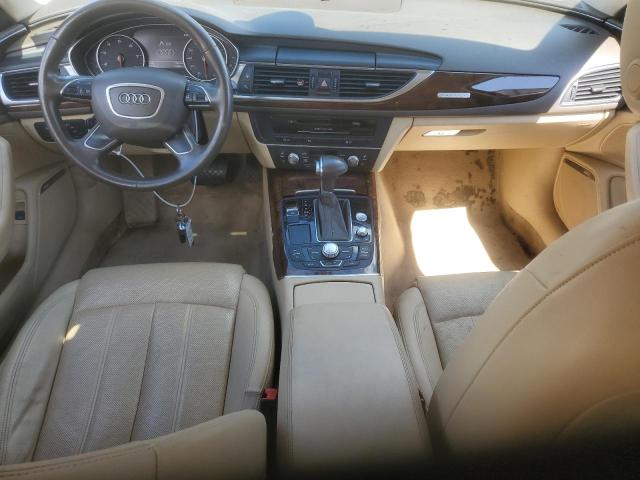 WAUHGAFC9EN016064 - 2014 AUDI A6 PRESTIGE Czarny zdjęcie 8