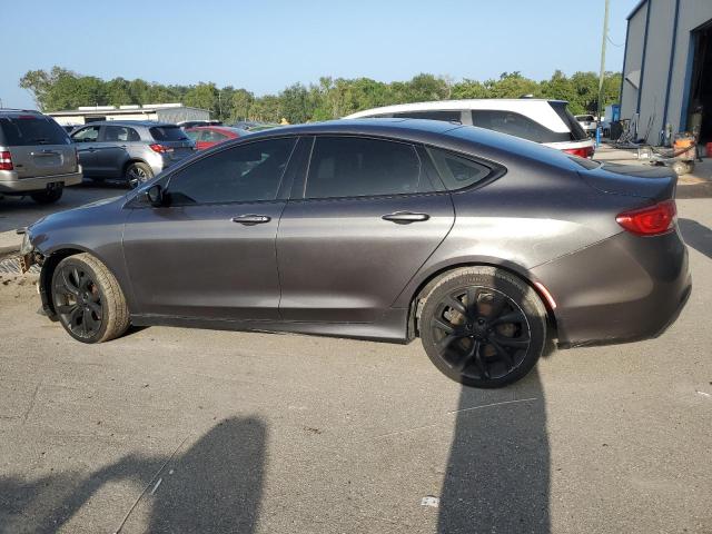 1C3CCCBB7FN550381 - 2015 CHRYSLER 200 S GRAY photo 2