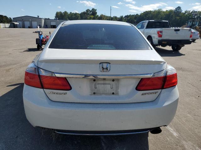 1HGCR2F58FA176462 - 2015 HONDA ACCORD SPORT WHITE photo 6