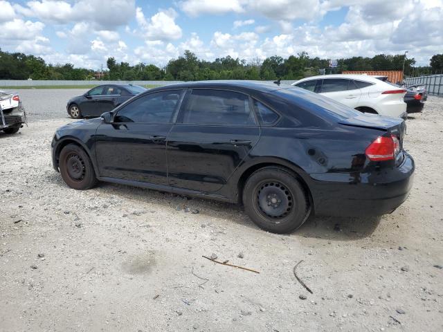 1VWAS7A38FC012210 - 2015 VOLKSWAGEN PASSAT S أسود صورة 2