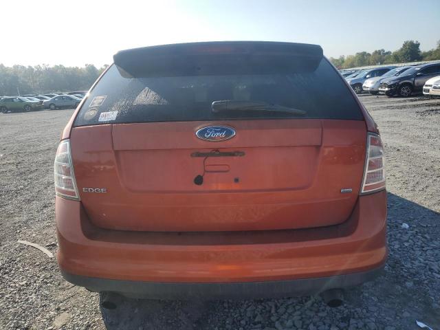 2FMDK46C87BA95352 - 2007 FORD EDGE SE ORANGE photo 6