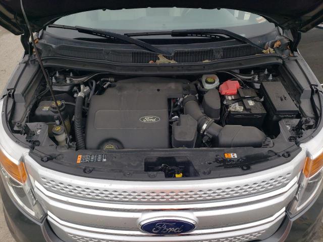 1FM5K8D81FGB31285 - 2015 FORD EXPLORER XLT GRAY photo 12