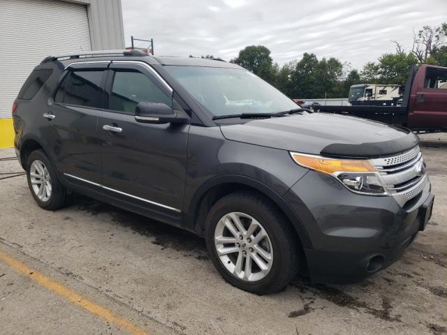 1FM5K8D81FGB31285 - 2015 FORD EXPLORER XLT GRAY photo 4