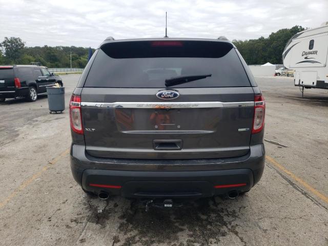1FM5K8D81FGB31285 - 2015 FORD EXPLORER XLT GRAY photo 6