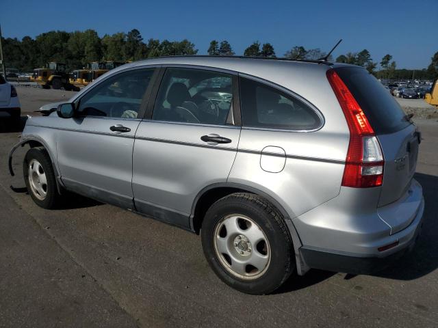 5J6RE3H30AL000986 - 2010 HONDA CR-V LX SILVER photo 2