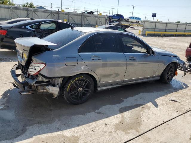 WDDGF8BB6CA613819 - 2012 MERCEDES-BENZ C 300 4MATIC SILVER photo 3